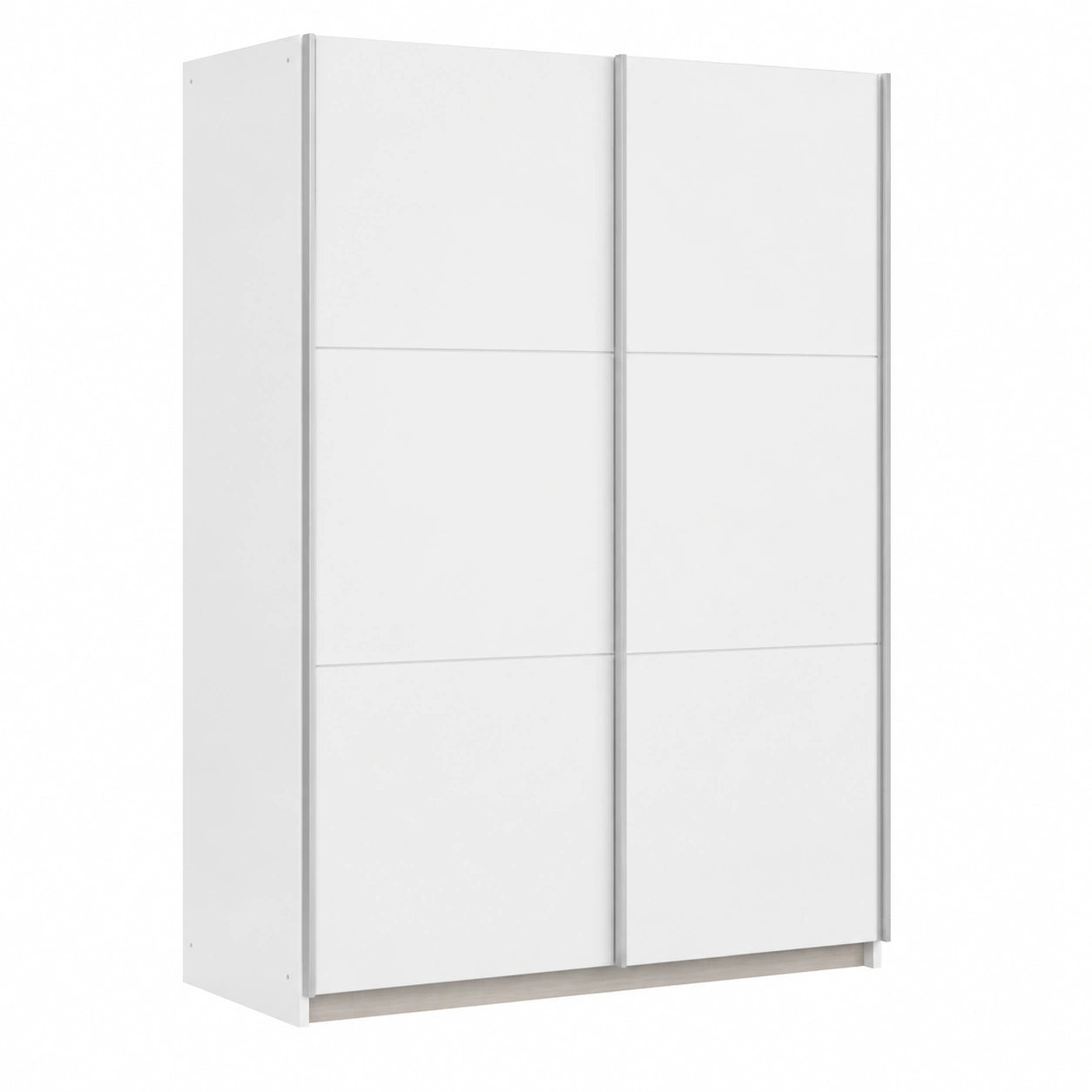 Rauch Möbel Sejo 2-türiger Kleiderschrank, vielseitig, mit Zubehör, Weiß, 131 cm