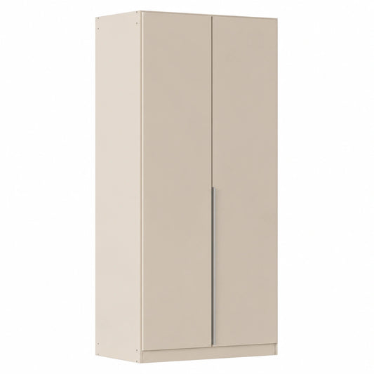 Rauch Möbel Alabama Kleiderschrank, 2-türig, Beige, 91 cm, für Schlafzimmer und Flur